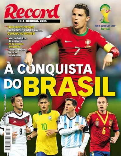 Record Lança Revista Guia Mundial 2014 Oportunidades E Descontos Promoções Folhetos E 2304