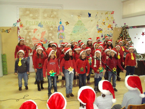 Natal na EB1 JI AGROLONGO EM SANDE S LOURENÇO Escolas do 1º ciclo do