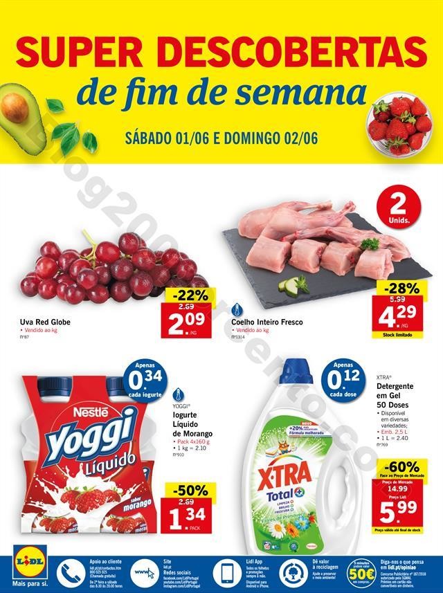 Antevis O Folheto Lidl Fim De Semana Dias E Junho Blog