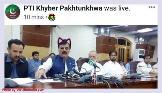 HD Ministro paquistânes aparece no facebool live 