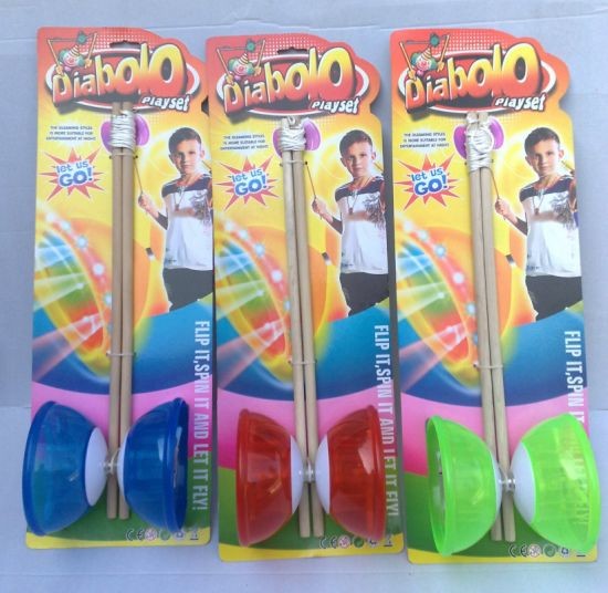 Popular-Plastic-Sport-Toys-11-8cm-Diabolo-Toy-with