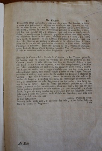 Regimento de Largar de Azeite, página 11.jpg Regimento de Largar de Azeite, página 11.jpg