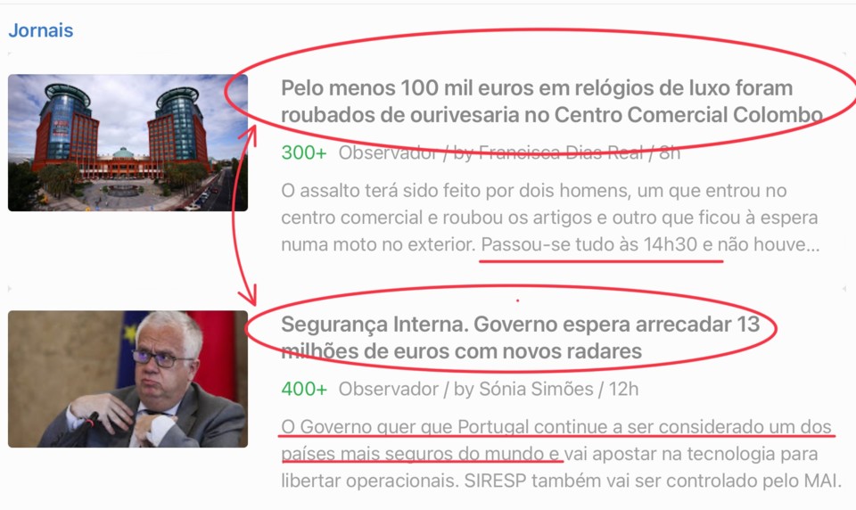 Do jornal,  12/X/2021