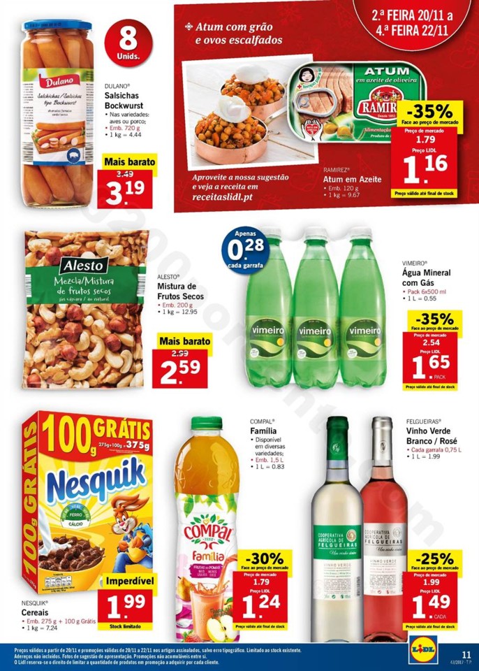 antevisão folheto LIDL 20a26nov