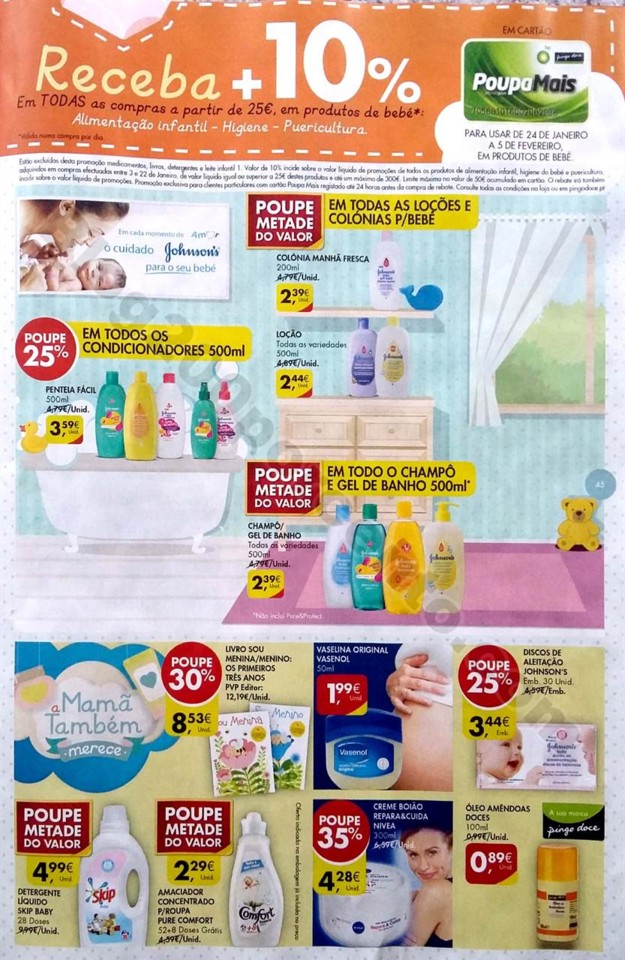 antevisão folheto Pingo Doce 3a8jan especial bebé