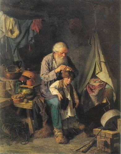 12Dez Av&ocirc; e Neto (Grandfather and grandson), 1871