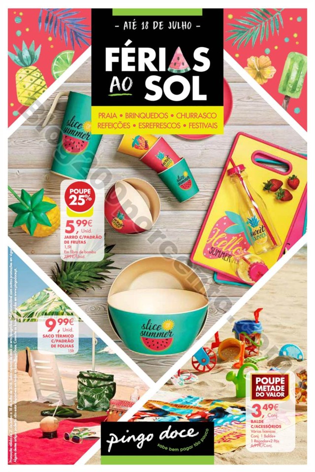 antevisão folheto Pingo Doce Férias ao Sol 21jun-18jul