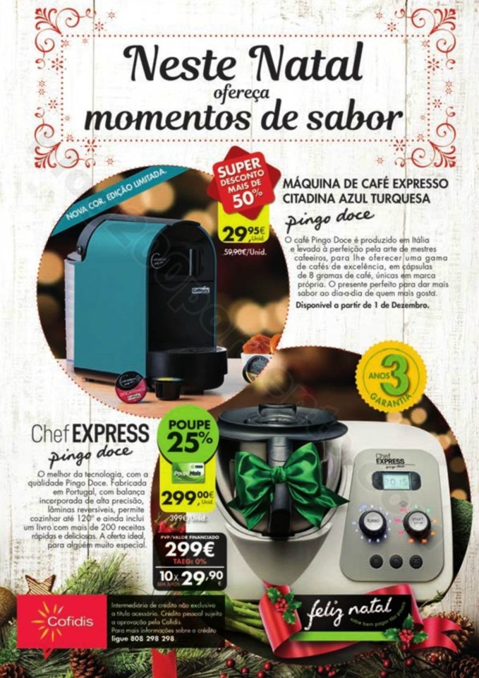 Novo folheto Pingo Doce Natal até24dez