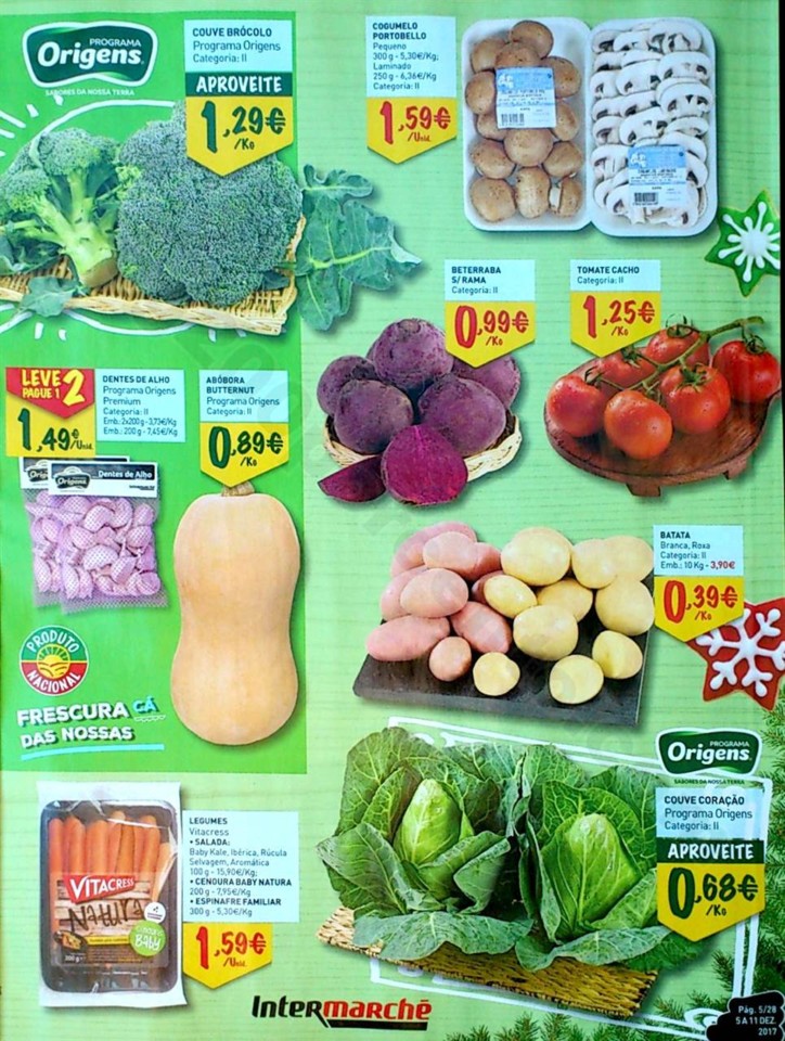 antevisão folheto Intermarché 5a11dez