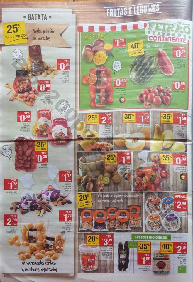 Folheto Promoções Continente Antevisão 22a28 mai