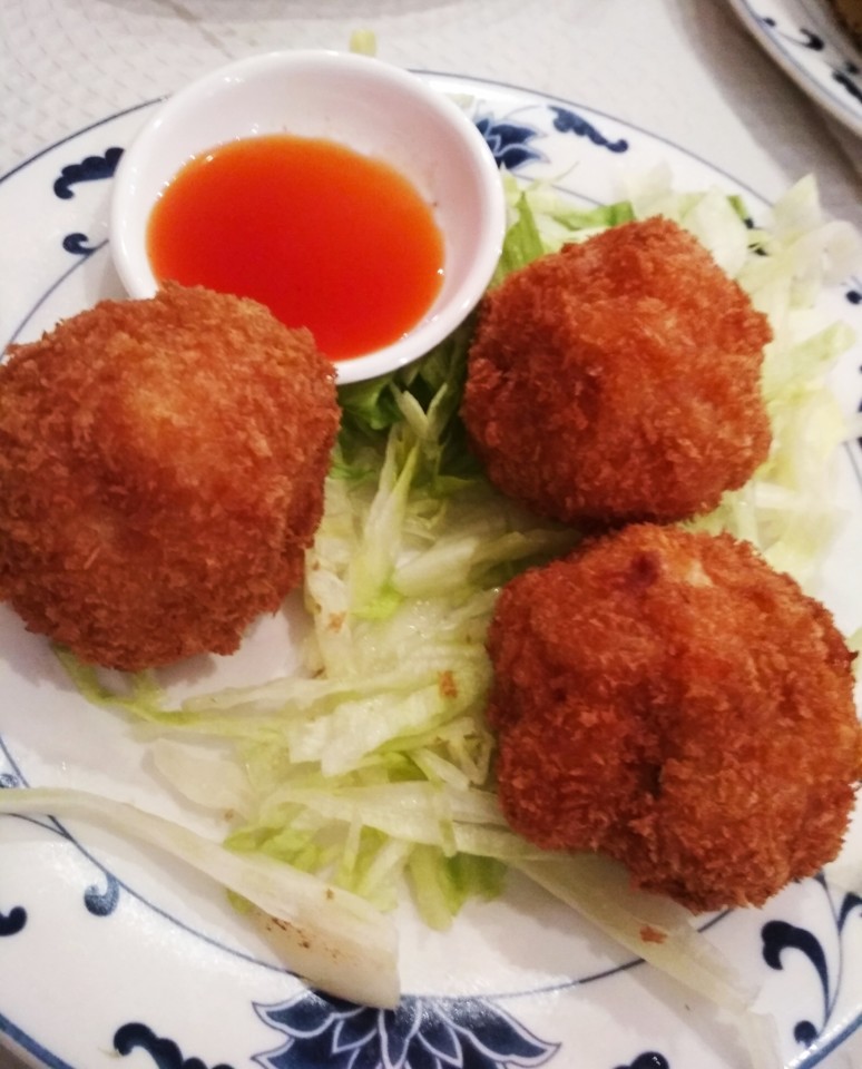 Grande Palácio Hong Kong - Bolas de Gambas Fritas
