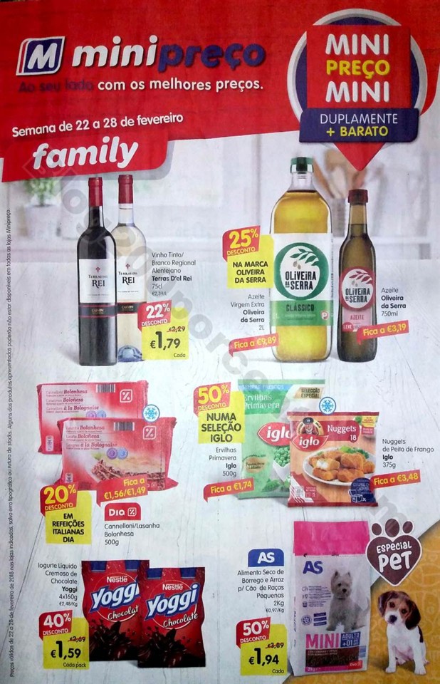 antevisão folheto Minipreço Family 22a28fev