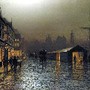 Arthur E. Grimshaw - Hull Docks by Night