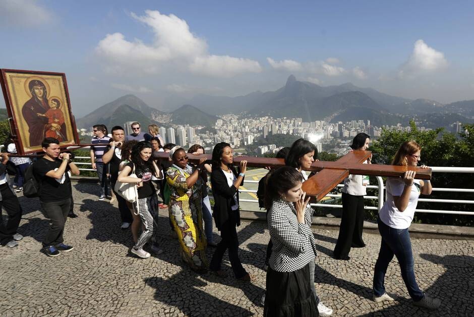 JMJ - Nesta quarta-feira, a Cruz Peregrina e o &Iacute;c