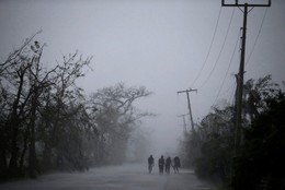 Furacão Matthew em Les Cayes, Haiti 