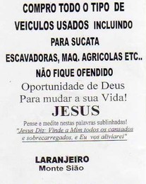 anuncio veiculos jesus
