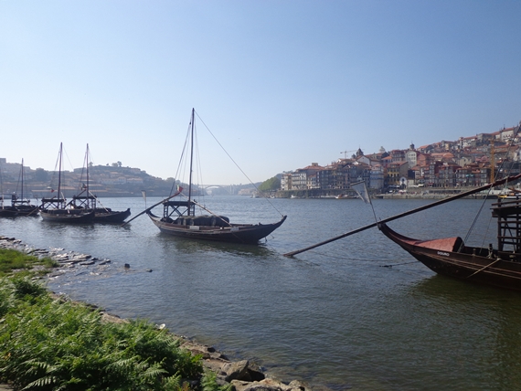 Barcos Rabelos no Porto
